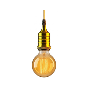 LC4809 SOCKET COLGANTE COLOR ORO