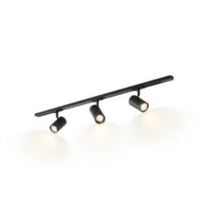 RIEL DE 1 METRO LK1512 + 3 SPOTS LK0204 + REFLETORES RE0624/RE0624B