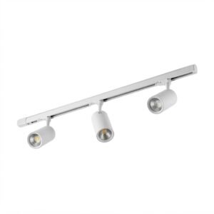 RIEL DE 1 MET LK1513 + 3 SPOTS LK0206 + REFLECTORES RE0624/RE0624B