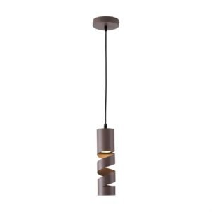LC0406 LÁMPARA COLGANTE CHOCOLATE 1 LUZ GU10