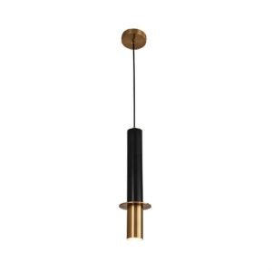 LC0417 LÁMPARA COLGANTE NEGRA 1 LUZ E27