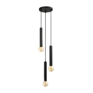 LC0816 LÁMPARA COLGANTE TUBULAR 3 LUCES E27