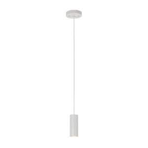 LC0920 LÁMPARA COLGANTE CILÍNDRICA BLANCA 1 LUZ E27
