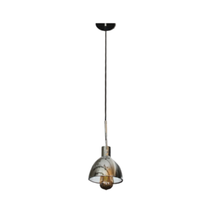 LC2514 LÁMPARA COLGANTE 3 LUCES NEGRA VIDRIO GOTA