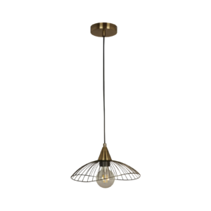LC3005 LÁMPARA COLGANTE 1 LUZ BRONCE CONVERTIBLE