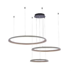 LC5826 LÁMPARA COLGANTE LED 3 AROS 110W