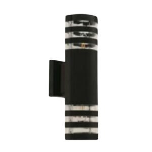 LP3707A LÁMPARA DE PARED NEGRO 2 LUCES E27
