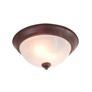 LT0304B LÁMPARA DE TECHO CHOCOLATE 2 LUCES X E27