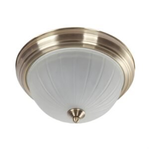 LT3020 LÁMPARA DE TECHO BRONCE ANTIGUO 2 LUCES X E27