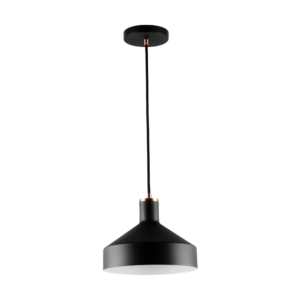 LC1104A LÁMPARA COLGANTE NEGRA