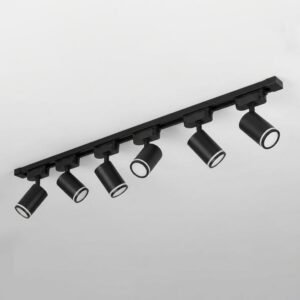 RIEL DE 2 METROS LK1532 + 6 SPOTS LK2067 + REFLECTORES LED RE0605/ RE0621